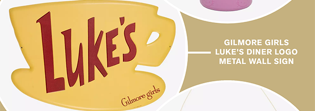 Gilmore Girls Luke's Diner Logo Metal Wall Sign