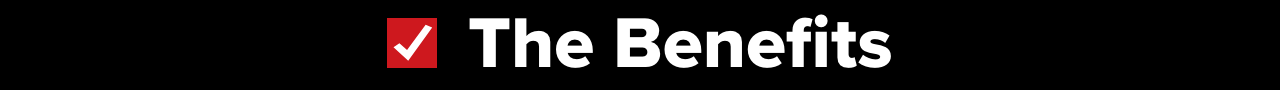 Benefits Banner Text Image