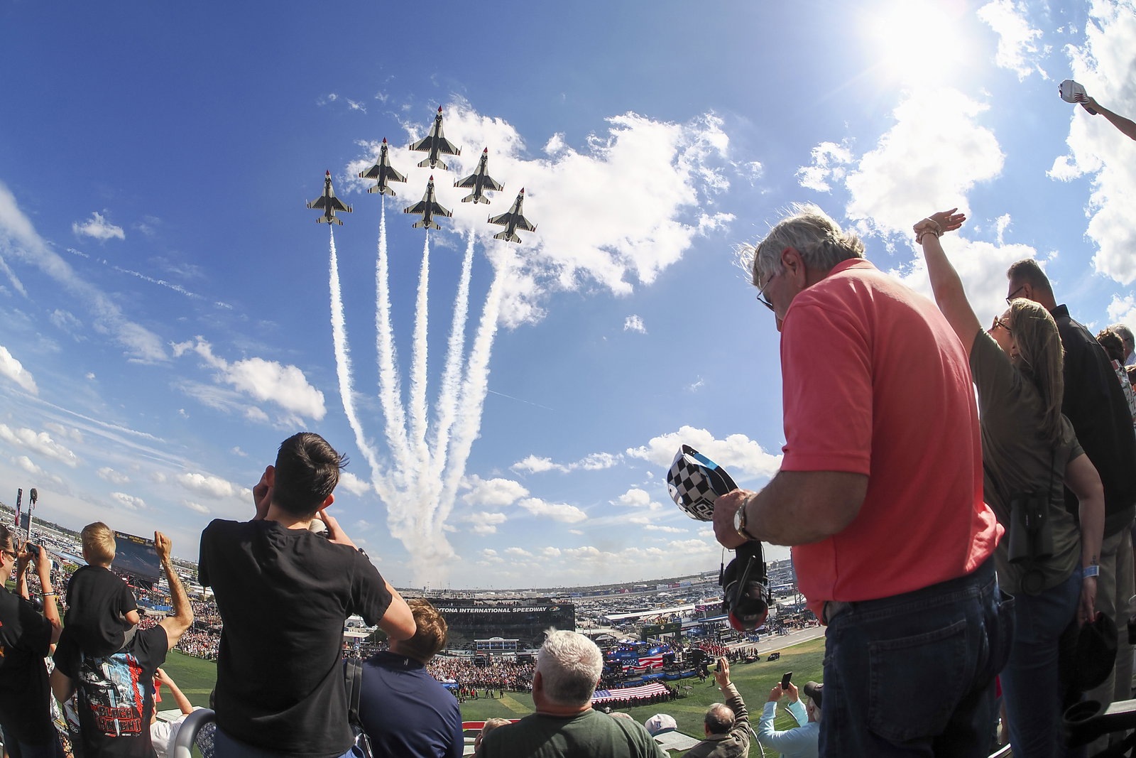 Thunderbirds at Daytona International Speedway