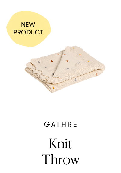 Gathre: Knit Throw - New Product Badge 