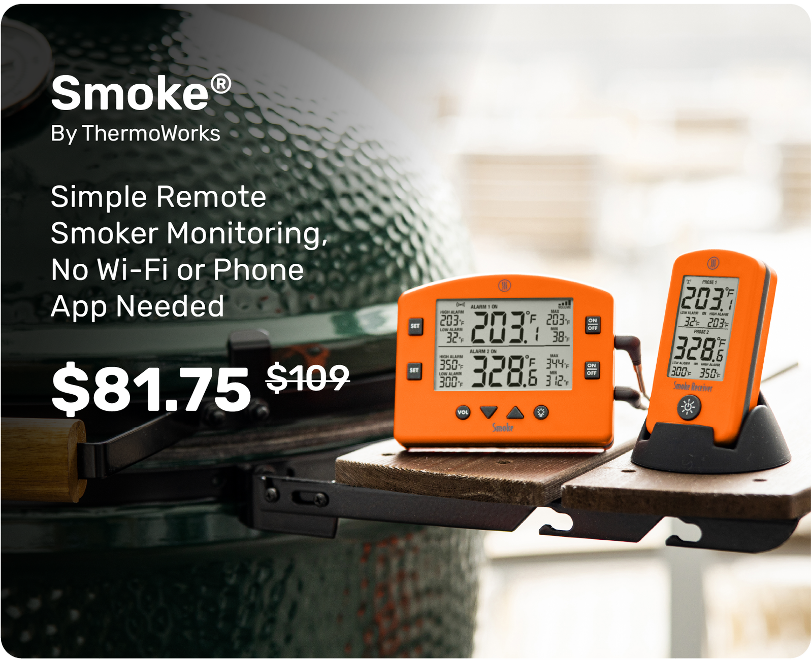 Smoke: Simple Remote Smoker Monitor