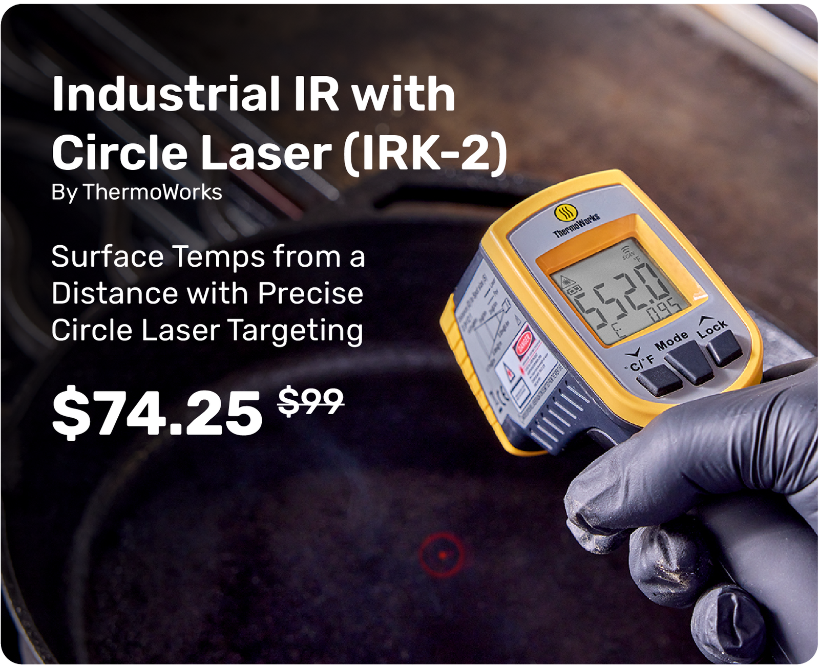 IRK-2: Industrial Infrared with Circle Laser