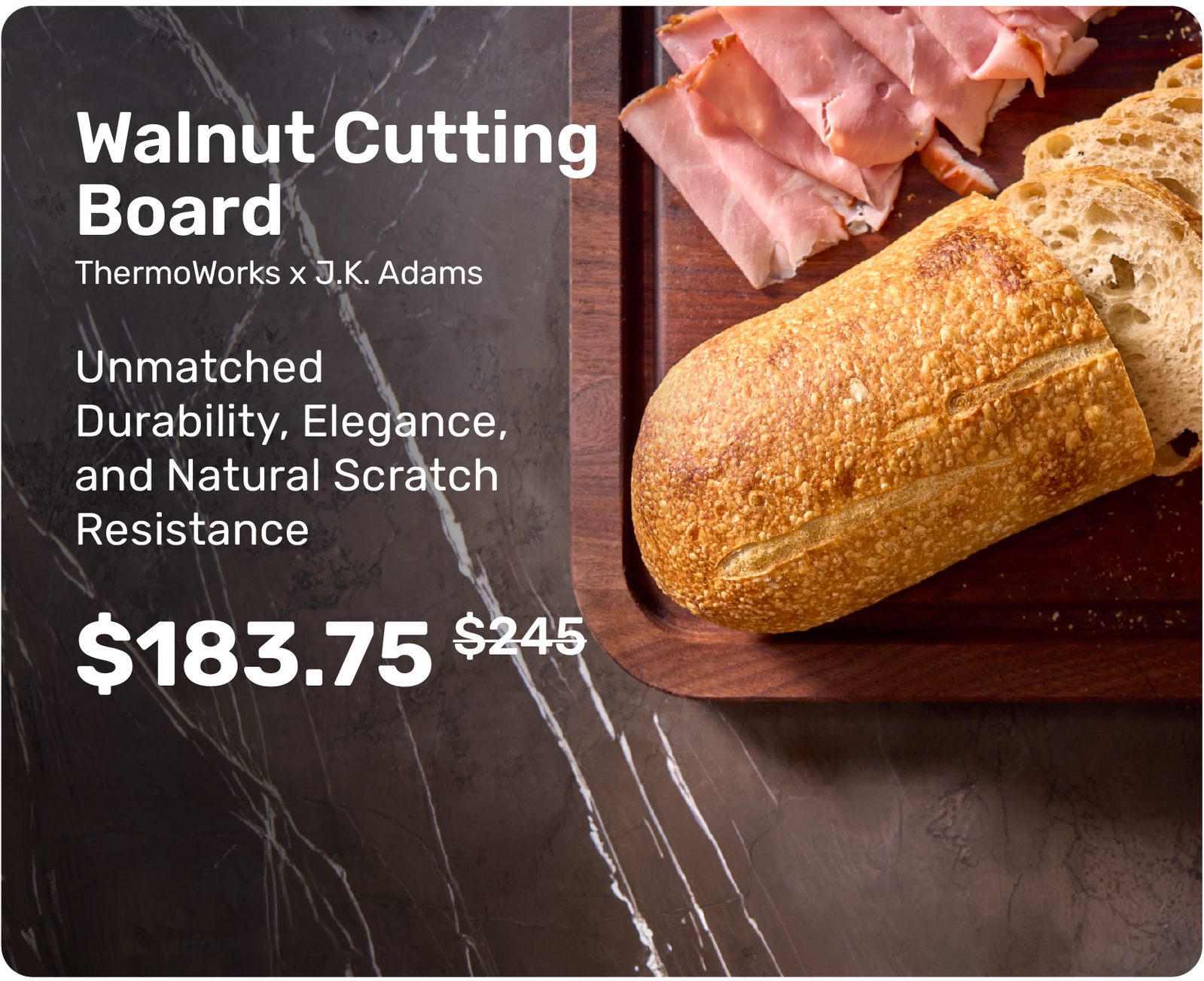 Walnut Cutting Board, Unmatched Durability