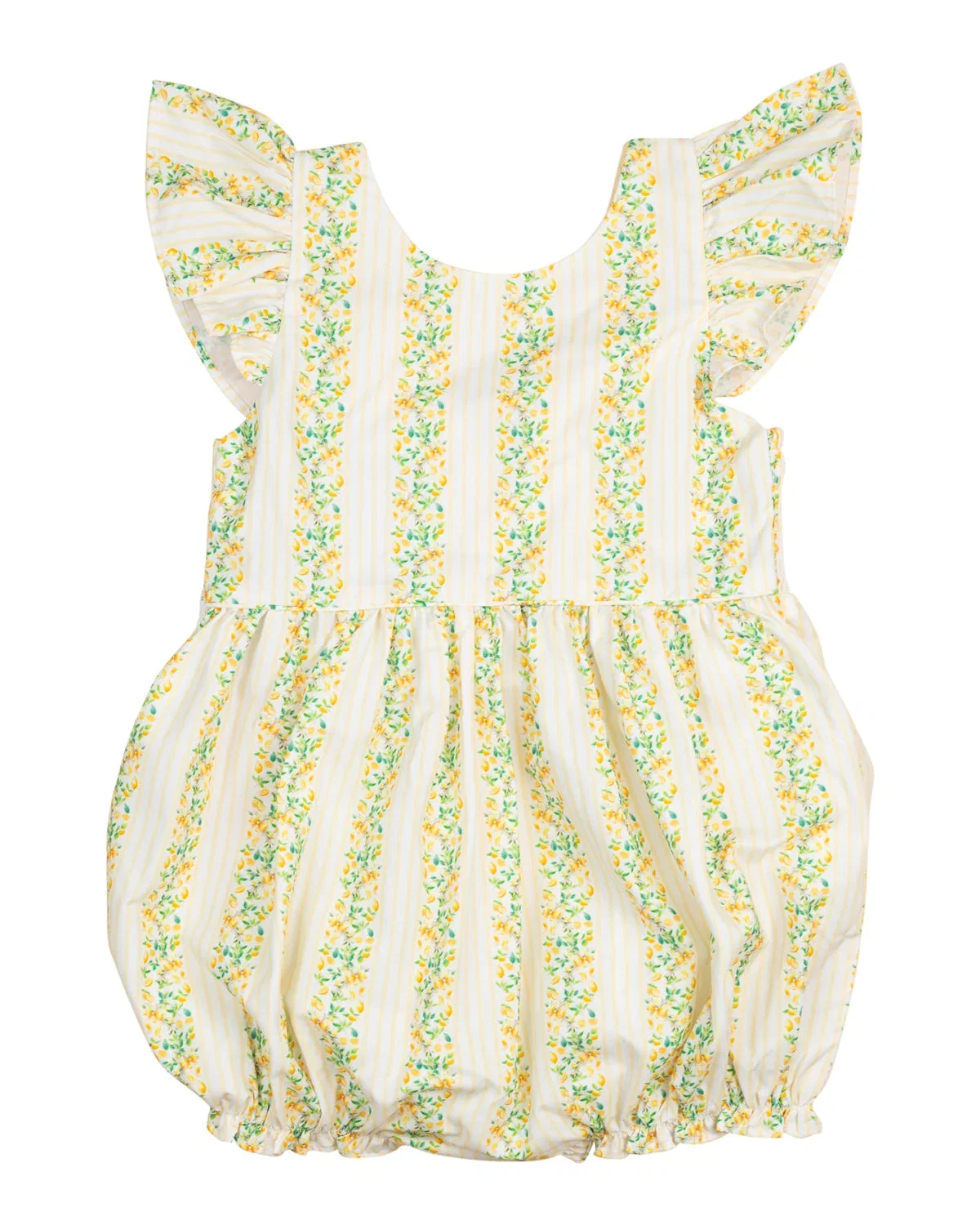 Image of Lemony Stripes Bubble- FINAL SALE