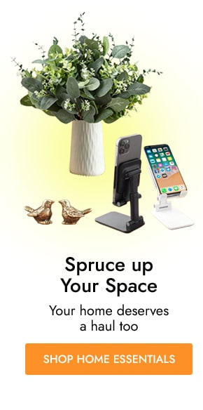 SHOP HOME ESSENTIALS