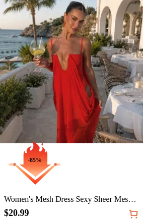 Women s Mesh Dress Sexy Sheer Mesh...
