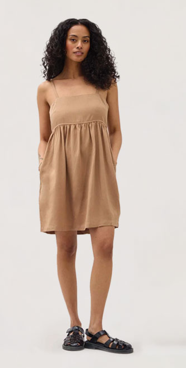 Linen Mini Dress