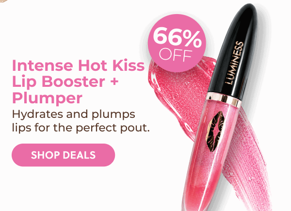 Intense Hot Lip Booster + Plumper: Plumps and hydrates lips for the perfect pout.