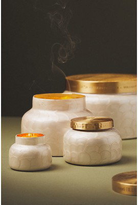 Capri Blue Volcano Capiz Jar Candleu200b