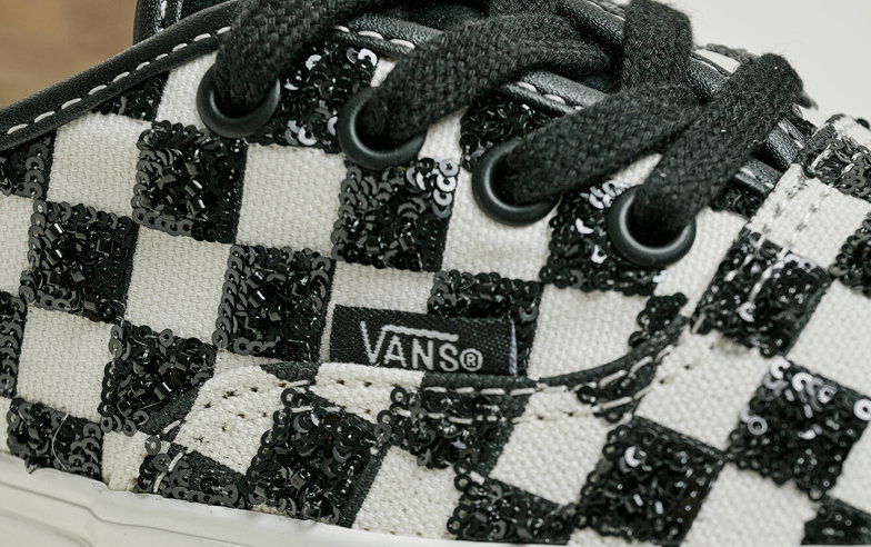 Checkerboard Black Premium Authentic Shoe