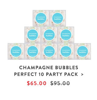 Champagne Bubbles Perfect 10 Party Pack