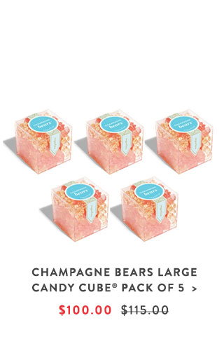 Champagne Bears® Large Candy Cube® Pack of 5