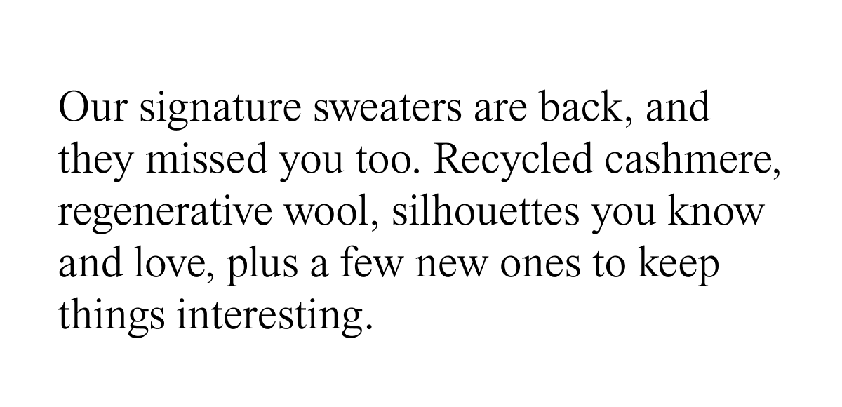 The sweater shop
