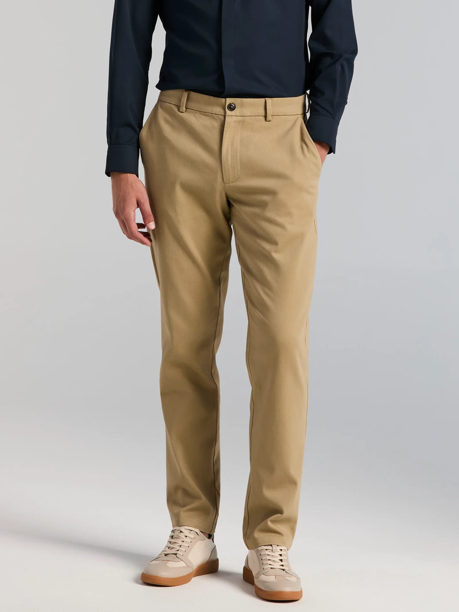 Slim Fit Sateen Anywhere Chino Pant