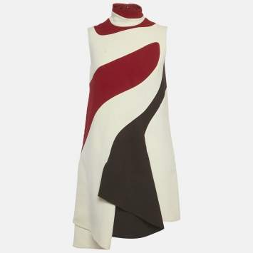 Christian  Cream/Red Wool Asym