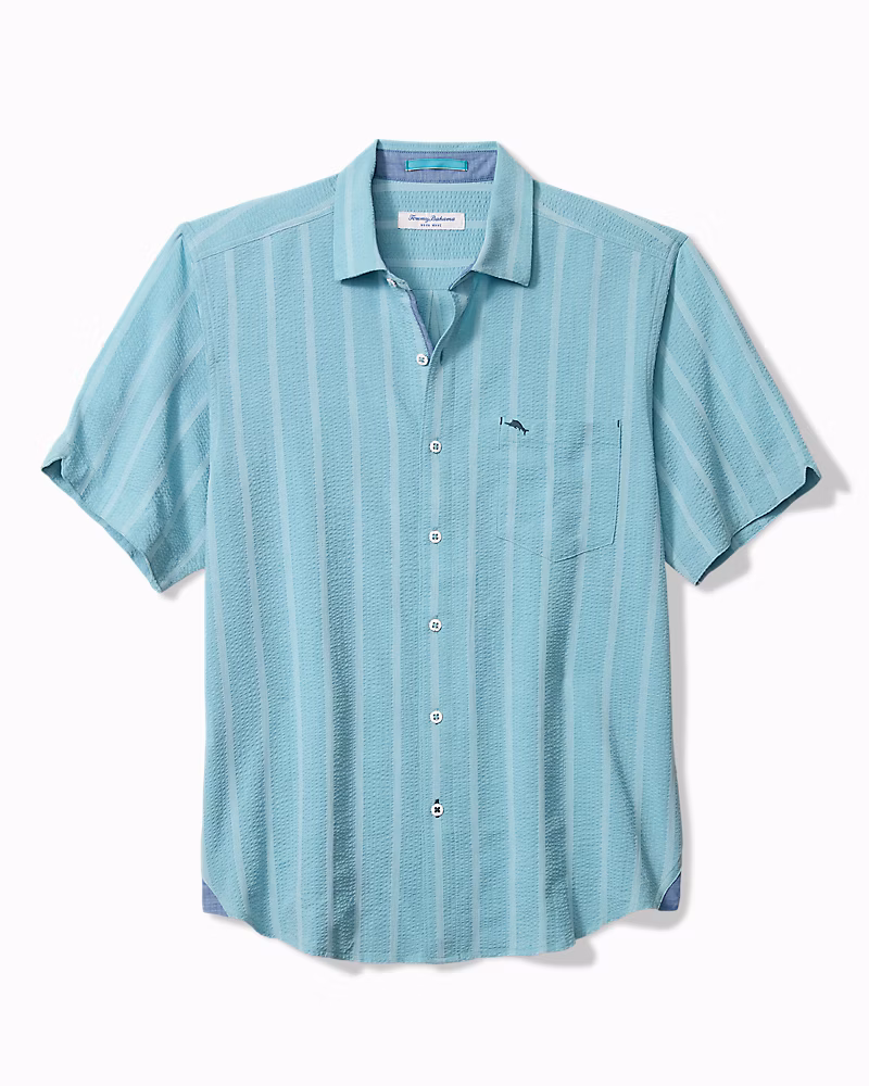 Image of Nova Wave Cotton-Blend Short-Sleeve Shirt