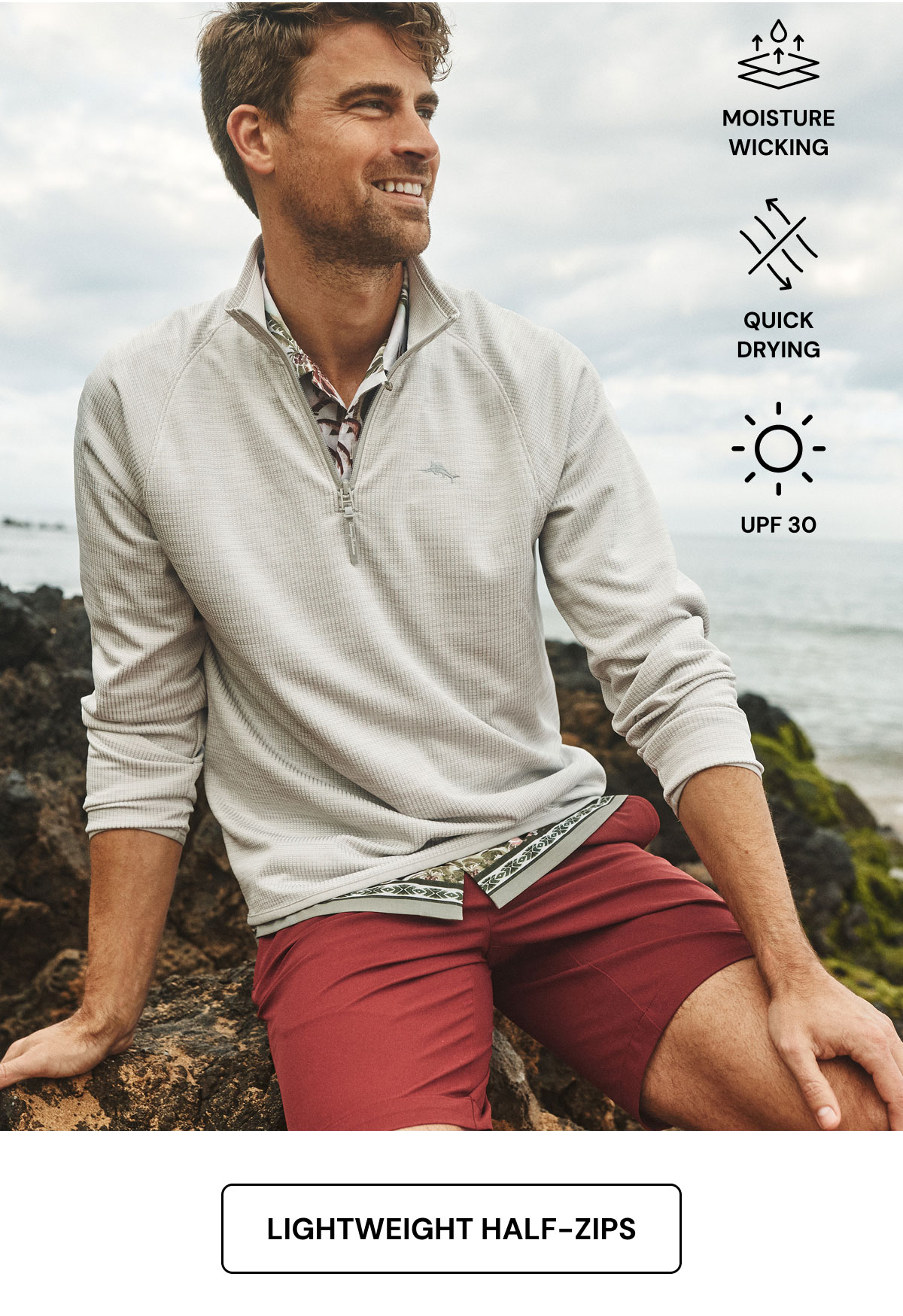 Lightweight Half-Zips