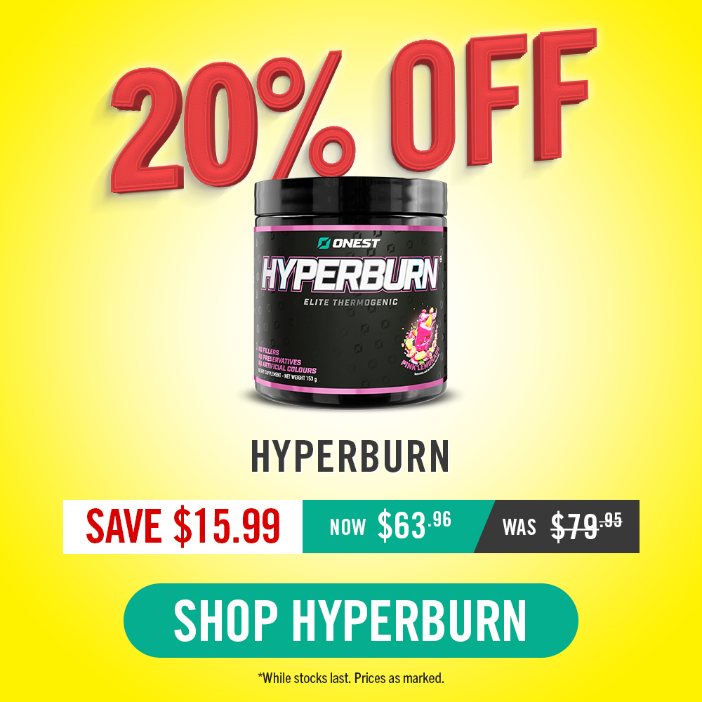 20% OFF ONEST HYPERBURN - SAVE $15.99