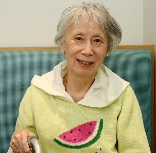 Chinese-American artist Victoria Yau with her son Philip