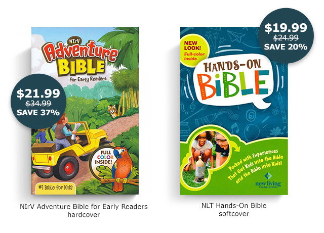 NIrV Adventure Bible for Early Readers | NLT Hands on Bible