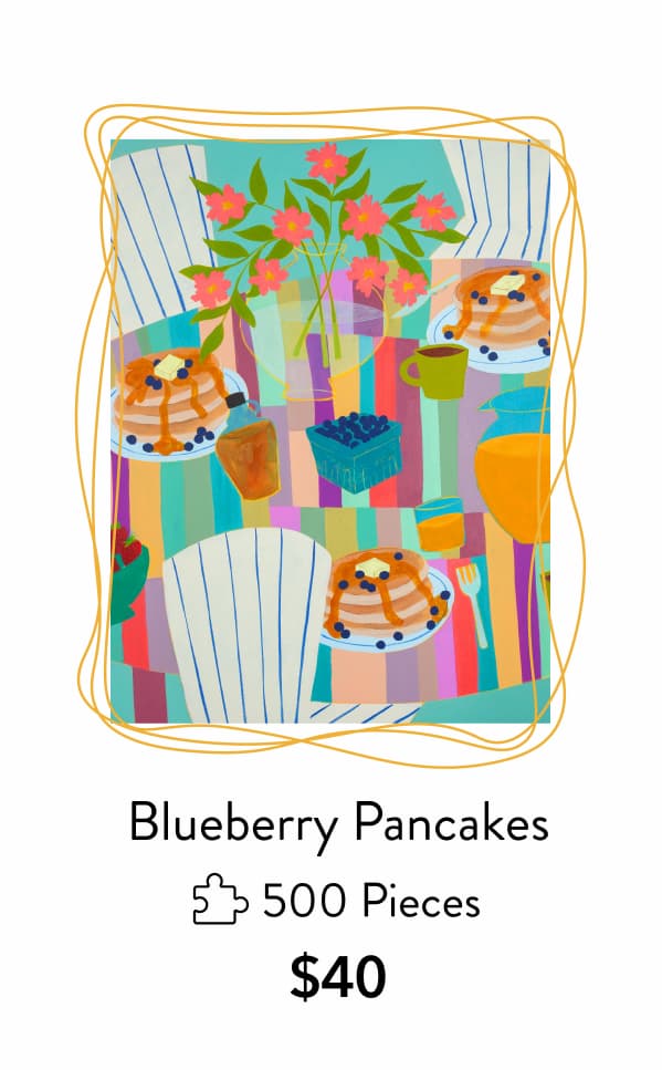 Blueberry Pancakes by Bailey Schmidt