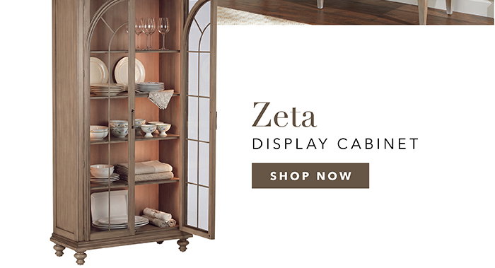 Zeta Display Cabinet | Shop now >