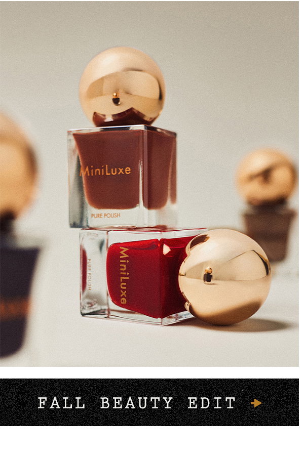 fall beauty edit