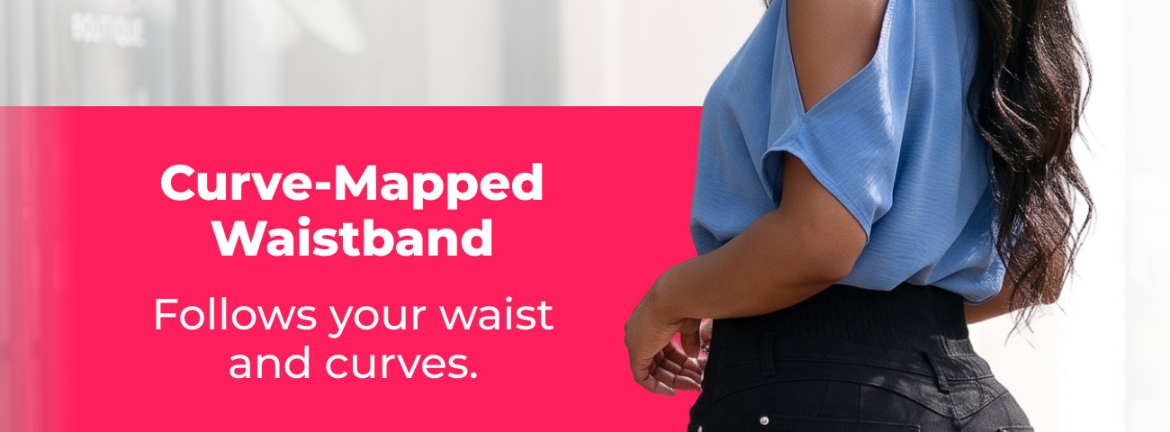 Curve-Mapped Waistband
