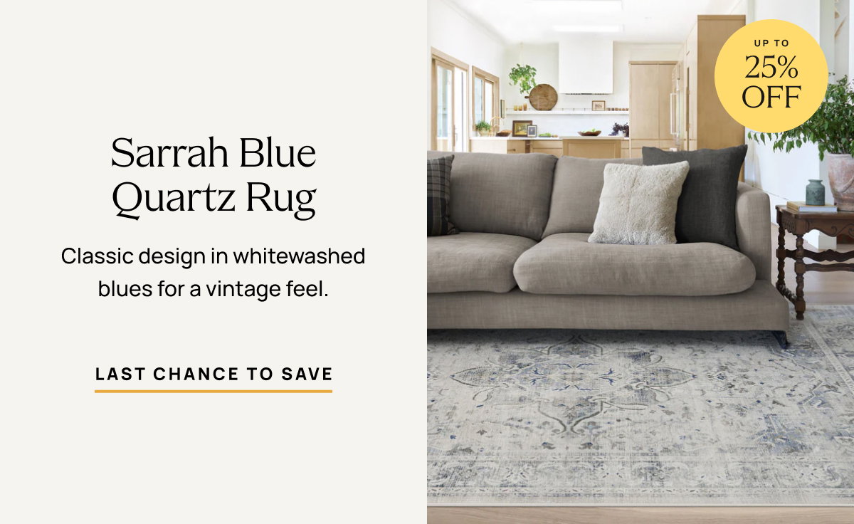 Sarrah Blue Quartz Rug | Save On This Style 