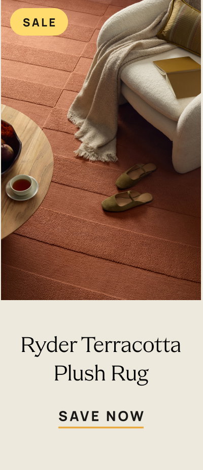 Ryder Terracotta Plush Rug 