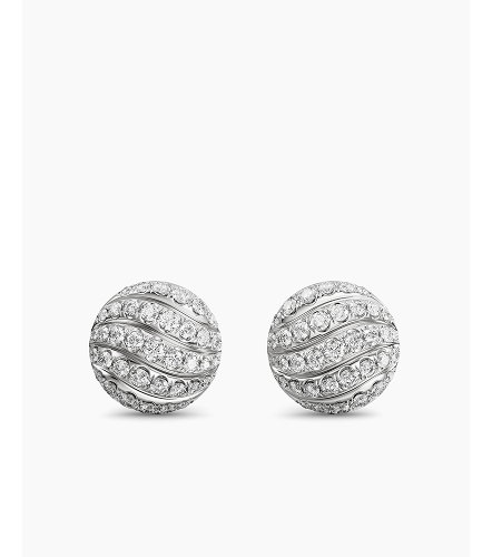 Sculpted Cable Stud Earrings