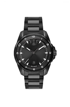 Movado BOLD Verso S Tonal Sunray Dial Black Case 3601285