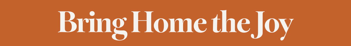 Bring Home The Joy