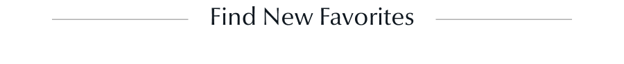 Find New Favorites