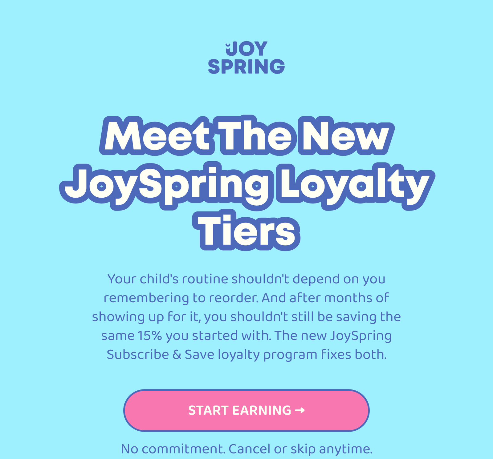 Meet The New JoySpring Loyalty Tiers