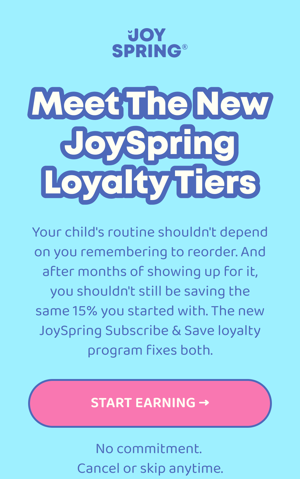 Meet The New JoySpring Loyalty Tiers
