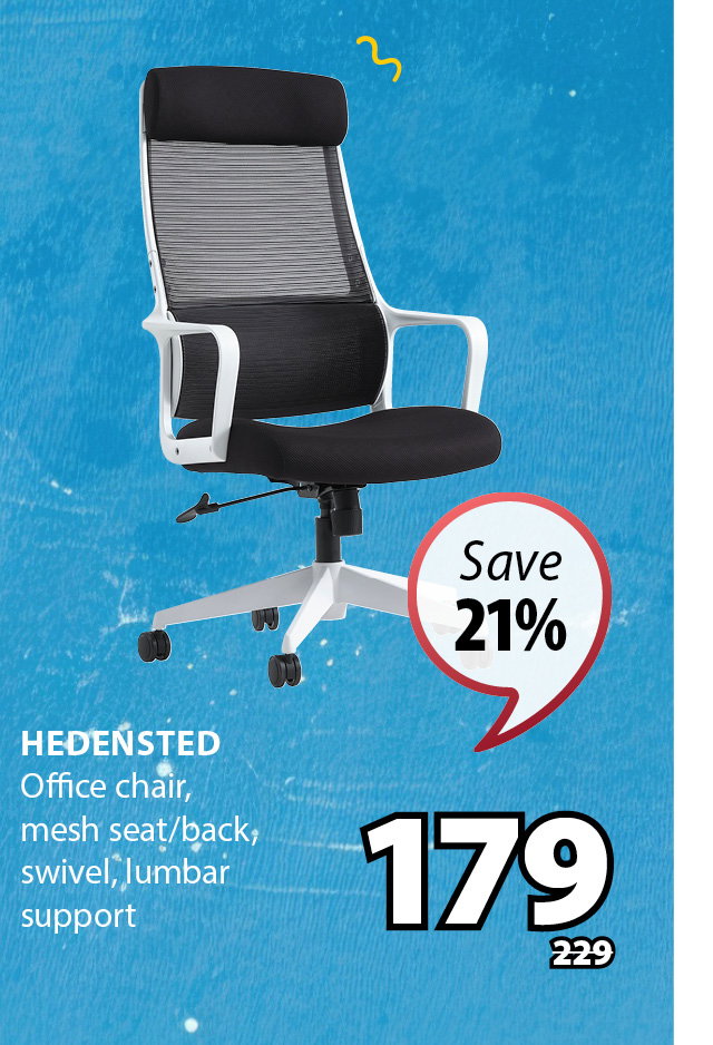 HEDENSTED Office chair | Save 21%