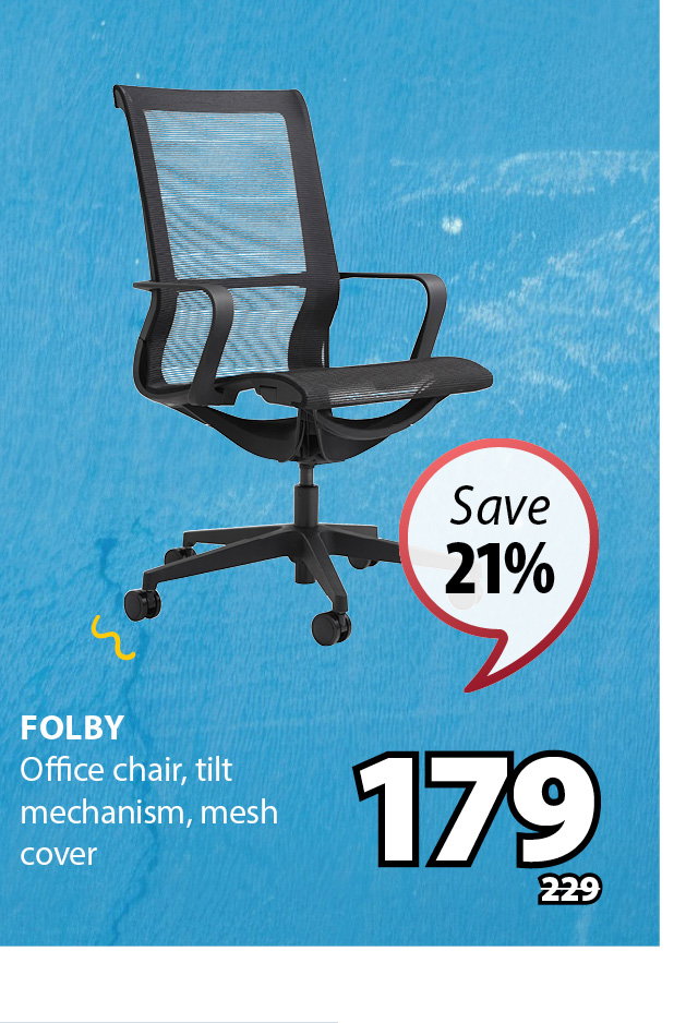 FOLBY Office chair | Save 21%