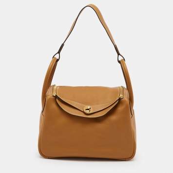 Hermès Lindy 30 Gold Finish T