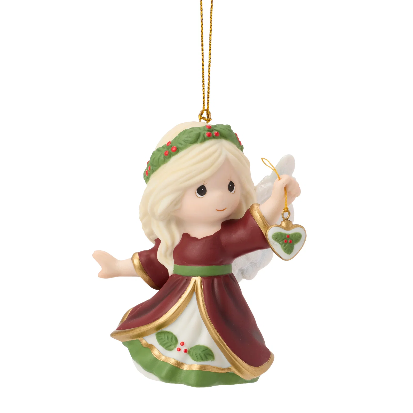 Image of Heartfelt Christmas Wishes Annual Angel Ornament
