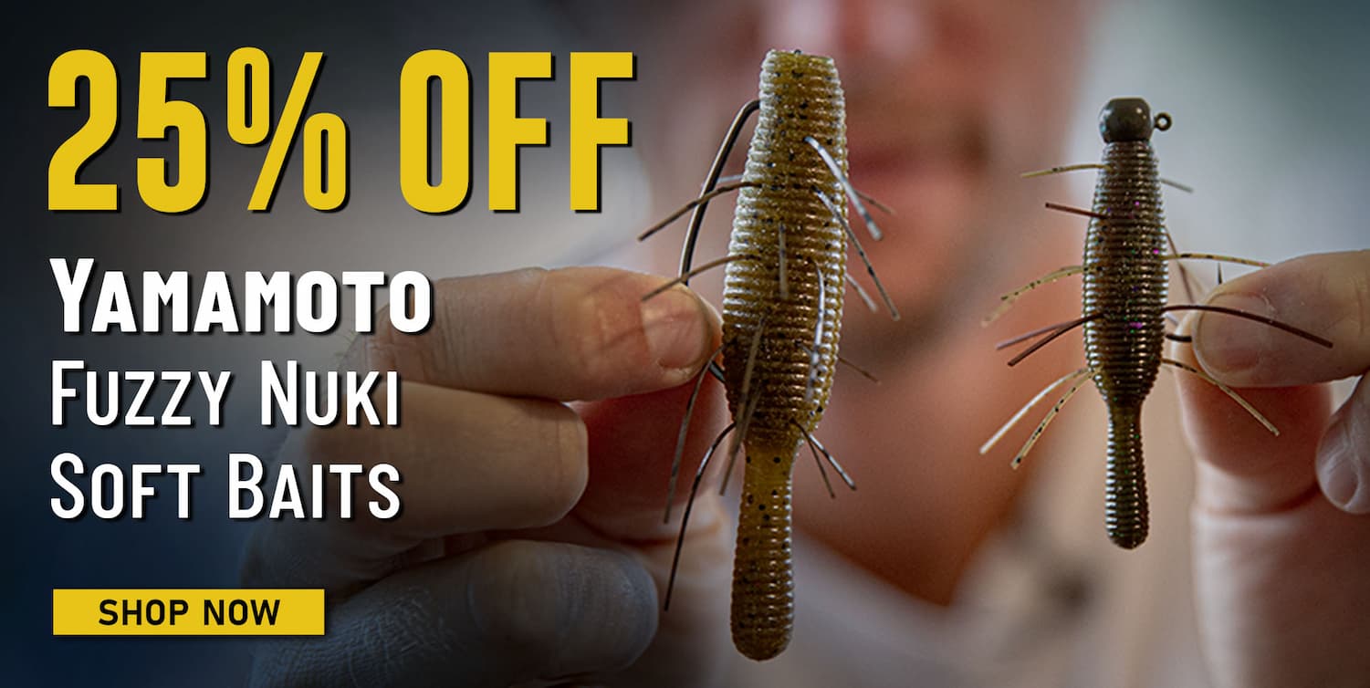 25% Off Yamamoto Fuzzy Nuki Soft Baits Shop Now