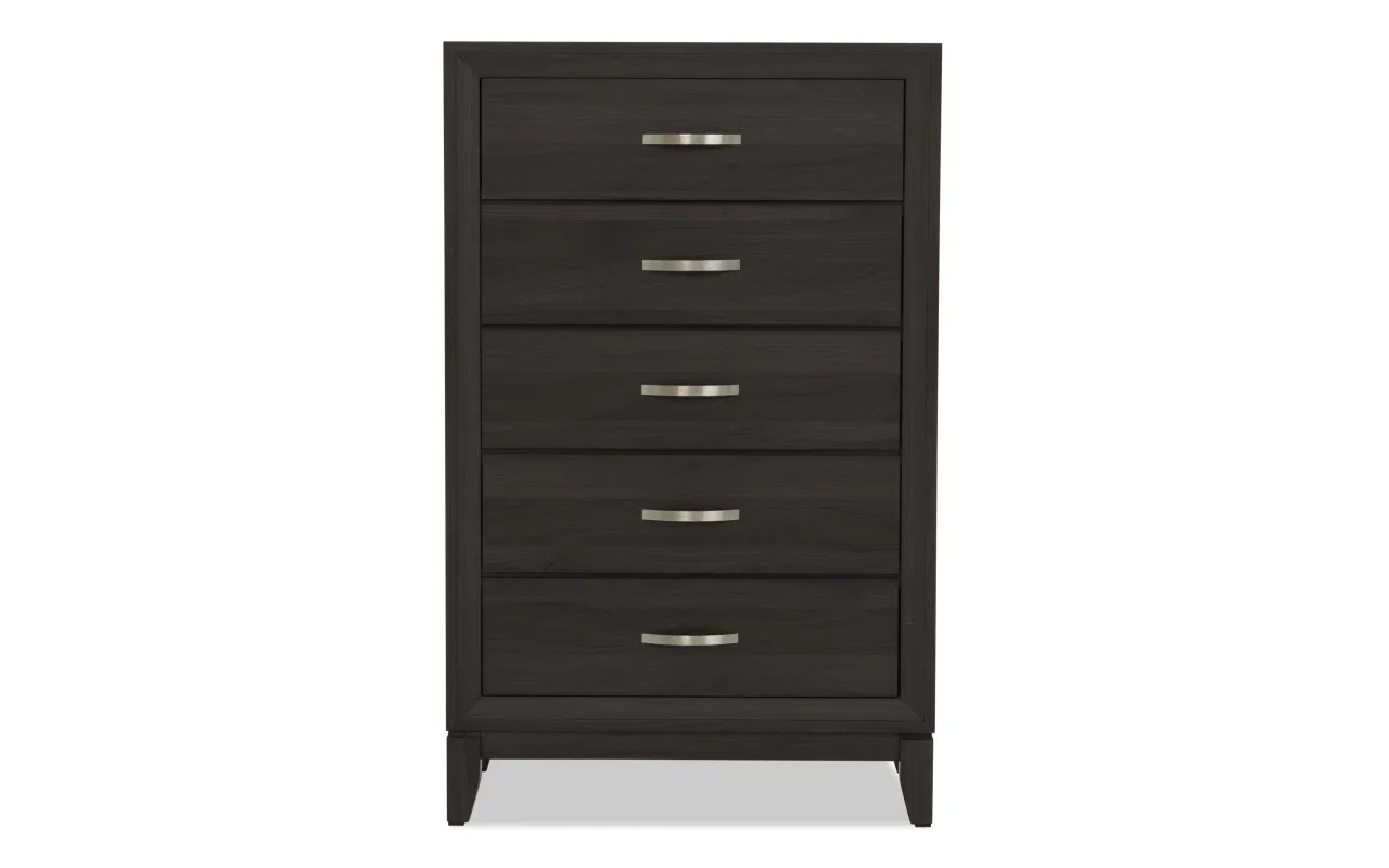 Trinity Brown 5 Drawer Chest