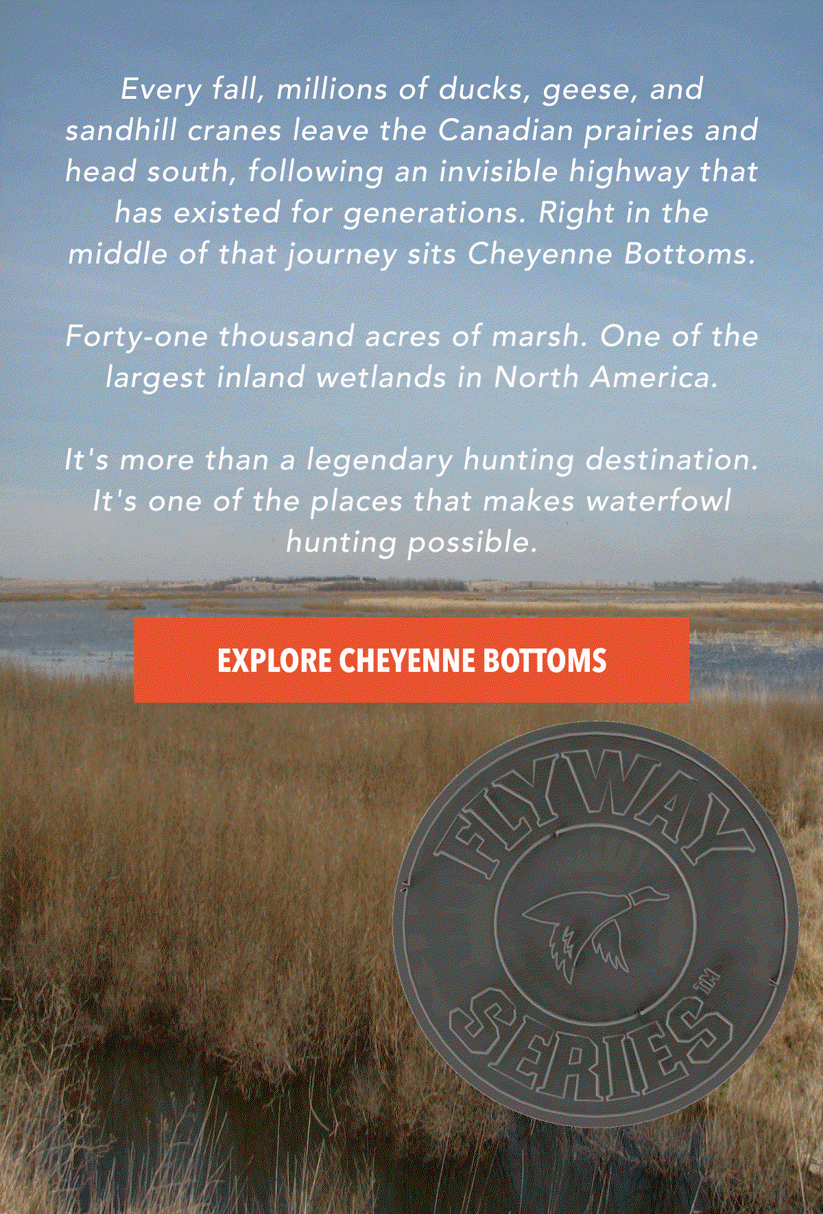 Explore Cheyenne Bottoms