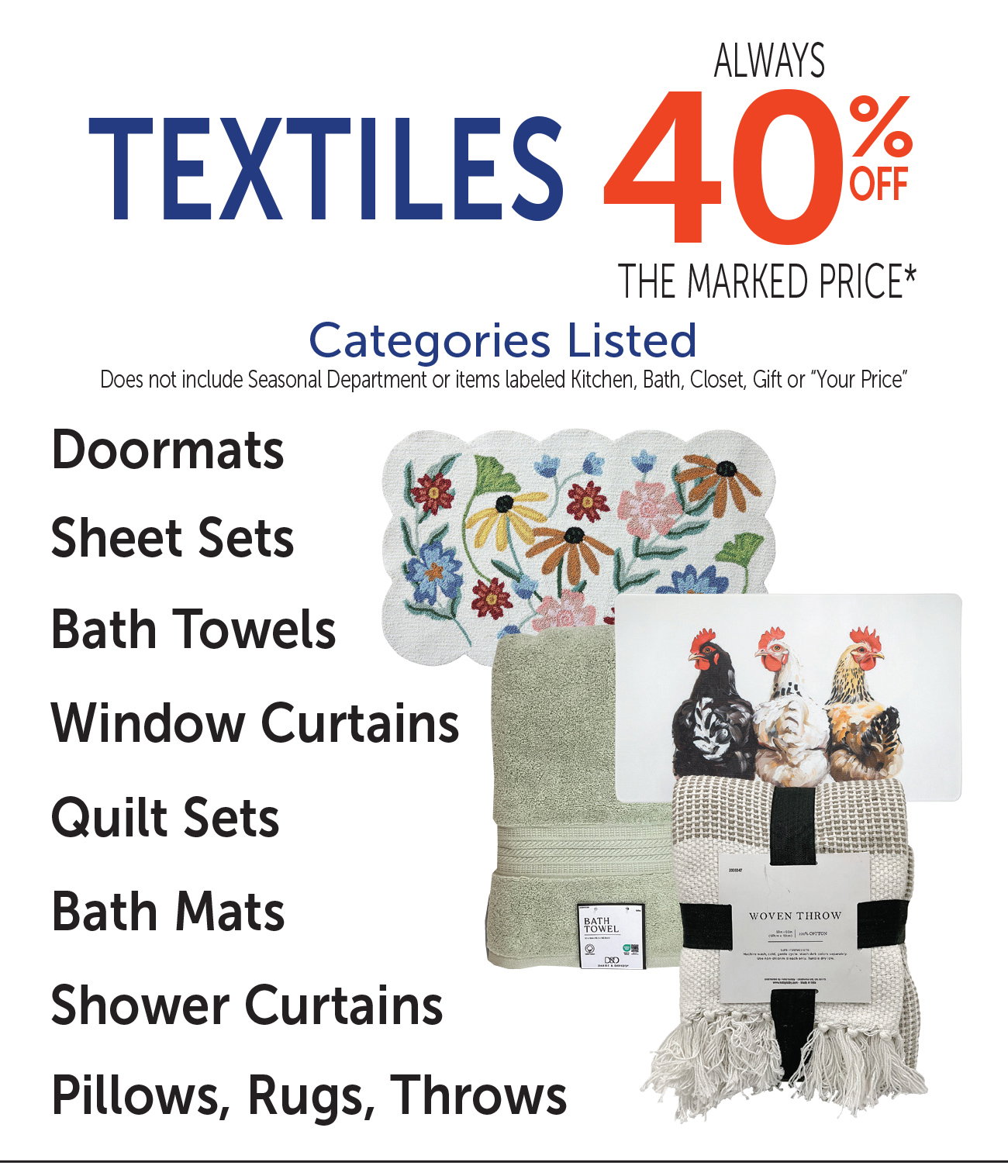 Home Decor - Textiles