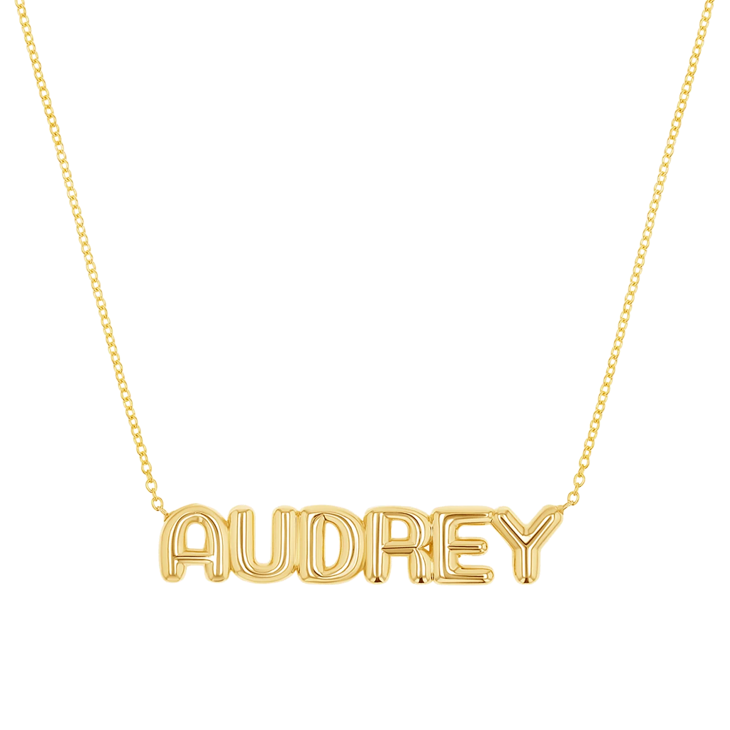 Image of Balloon Name Necklace