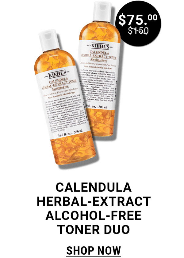 CALENDULA HERBAL-EXTRACT ALCOHOL-FREE TONER DUO
