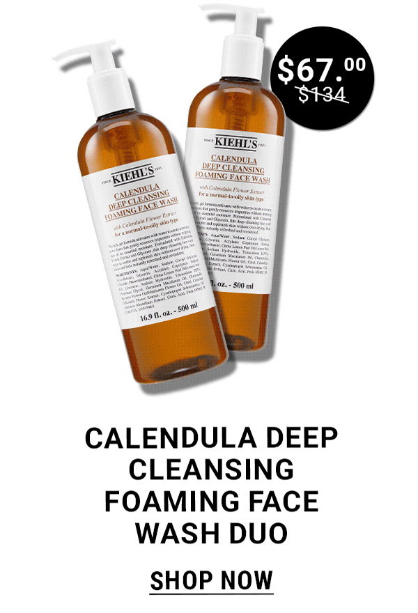 CALENDULA DEEP CLEANSING FOAMING FACE WASH DUO