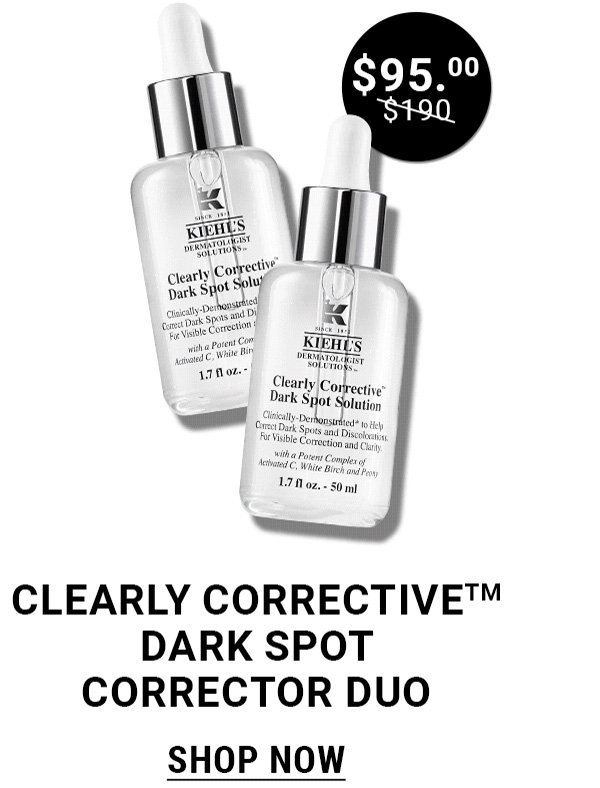 CLEARLY CORRECTIVE DARK SPOT CORRECTOR DUO