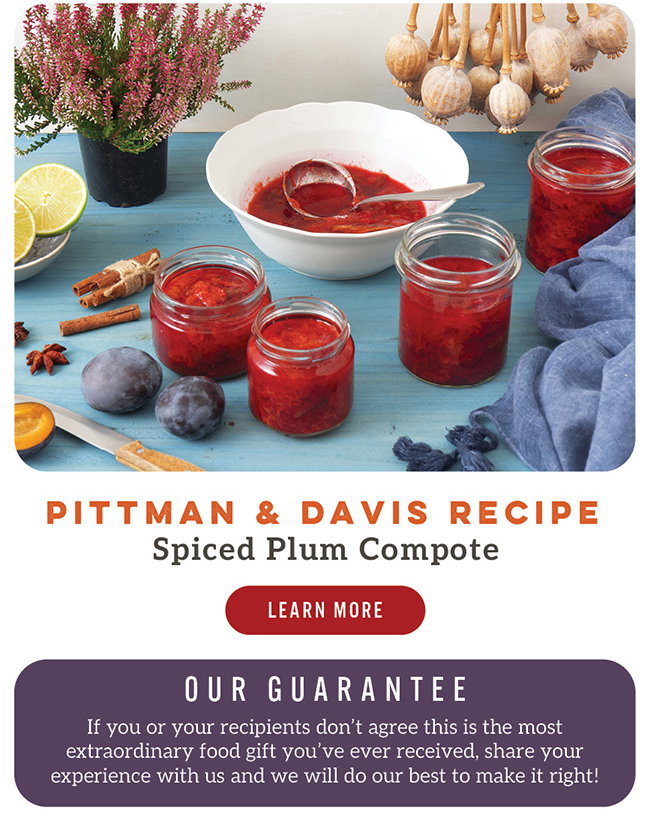 Spiced Plum Compote Recipe