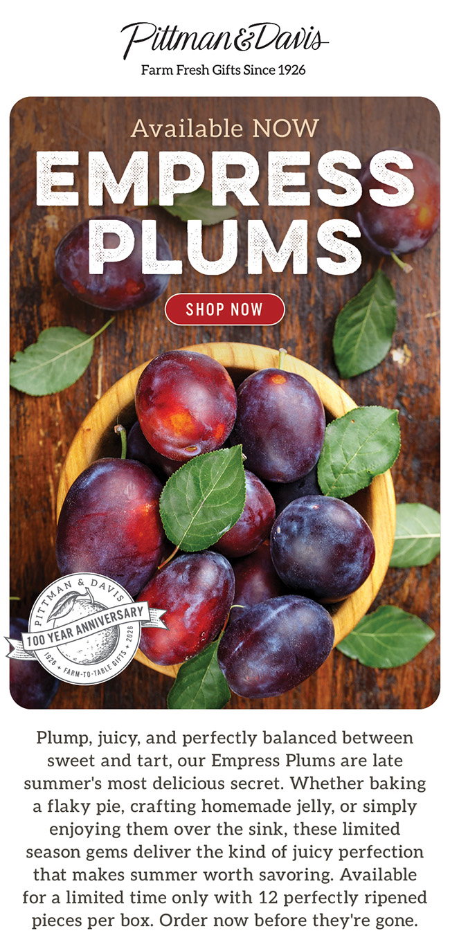 Empress Plums